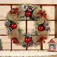 New Christmas decorations pine cones hotel shopping mall decorations door hanging highgrade pine needle ornamentspicture19